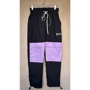 Daniel Patrick Mens Track Pants Black Purple Size XS New Designer